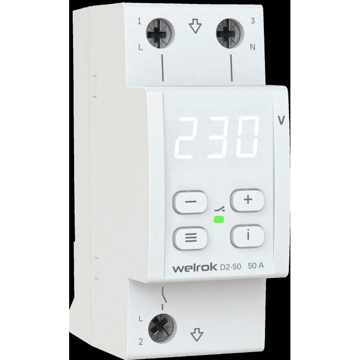 Реле напряжения Welrok D2-50