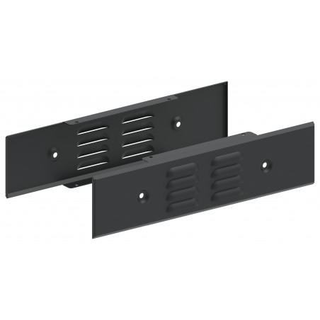 FORMAT Панель цоколя вентилируемая 100х400мм RAL7021 (2шт/компл) IEK