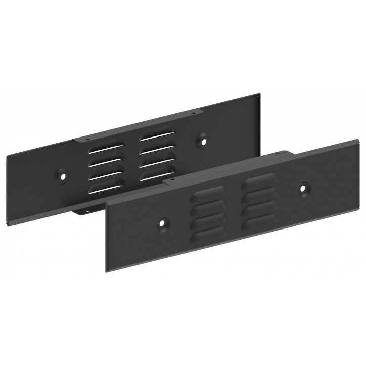 FORMAT Панель цоколя вентилируемая 100х400мм RAL7021 (2шт/компл) IEK