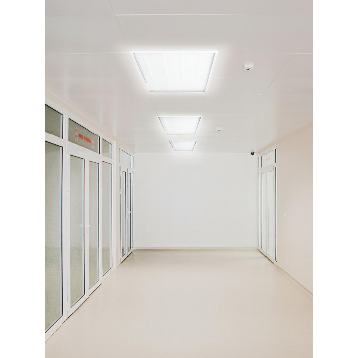 Светильник светодиодный 595*595 ДВО- 50w 4000K 4300Лм IP40 равномерная засветка Jazzway