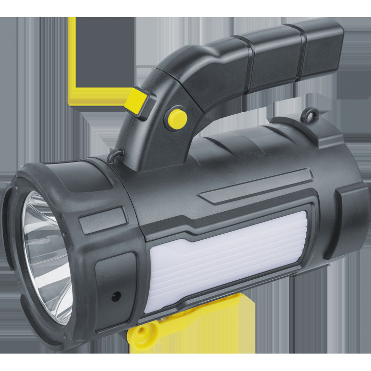 Фонарь светодиодный NPT-SP30-ACCU прожектор кемпинг 1LED 10Вт+2x18LED 3Вт li-ion 6Ач