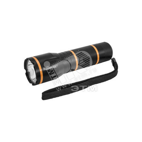 Фонарь светодиодный NPT-CM10-3AAA 3В LEDт 120лм 180м металл