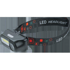 Фонарь светодиодный NPT-H32-ACCU налобный 1COB LED 5Вт+1CREE LED 3Вт li-ion 1,2Ач