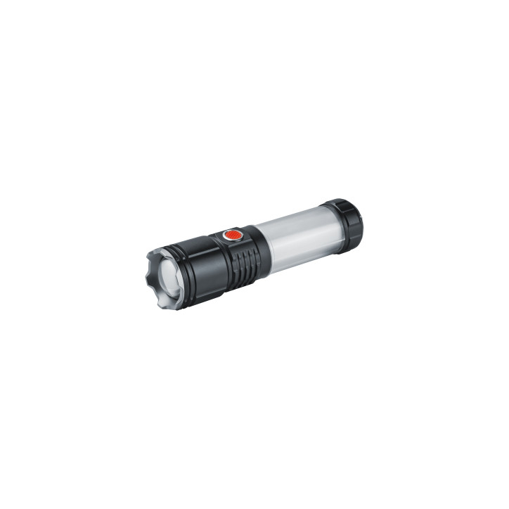 Фонарь светодиодный NPT-P07-ACCU алюминиевый профессиональный 1SST40 10Вт+8LED 7Вт li-ion 2Ач