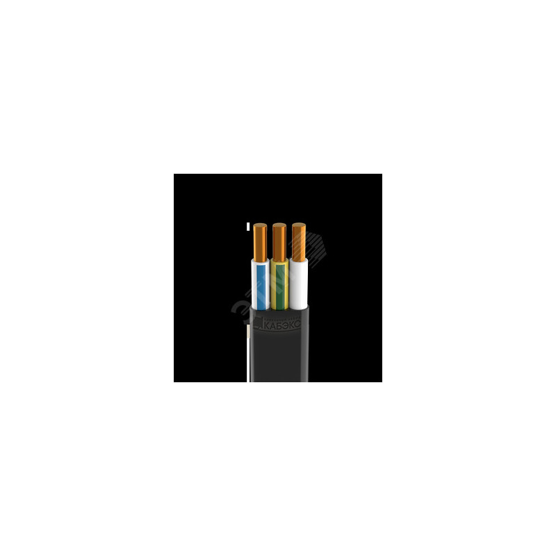Кабель силовой ВВГ-Пнг(А)-LS 3x2,5 ок(N, PE)-0.66 (30м)