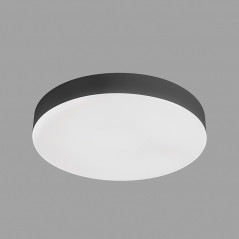 Светильник светодиодный ДПО-18w 4000K 1440Лм черный IP44