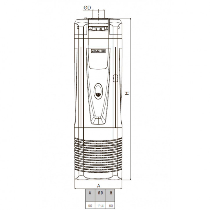 Насос DTRON3 35/90 230V/50Hz