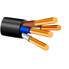 Кабель силовой ВВГ 4х4ок (N) - 0.66