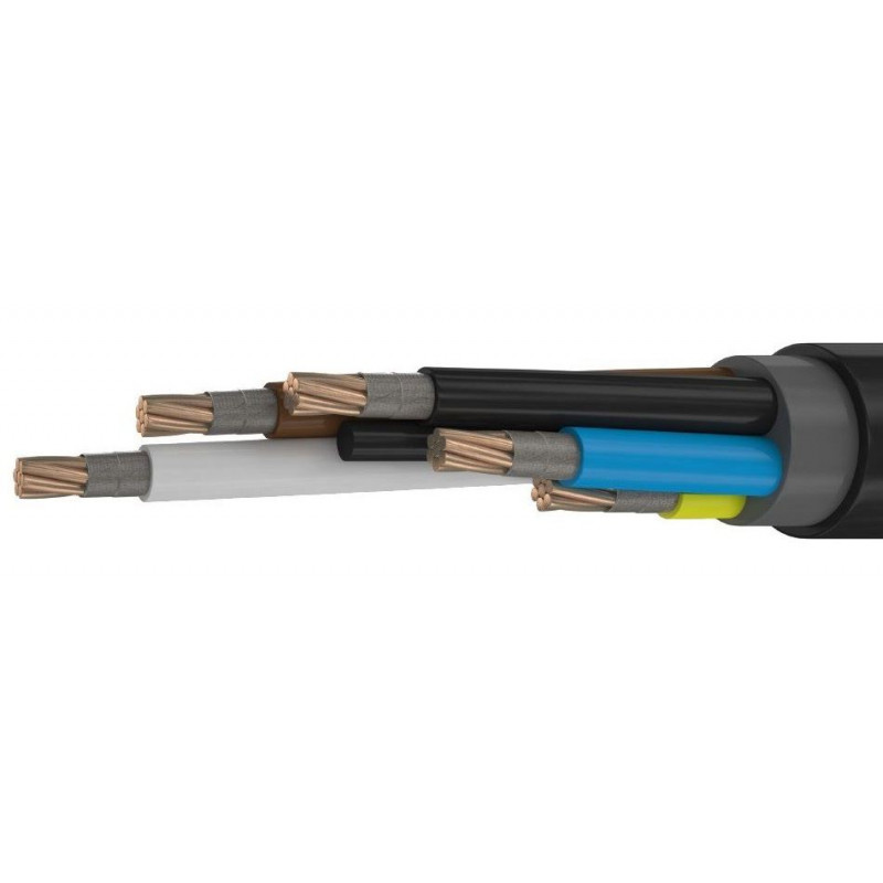 Кабель силовой ВБШвнг(А)-FRLS 5х25,0 мк (N.РЕ)-0,66