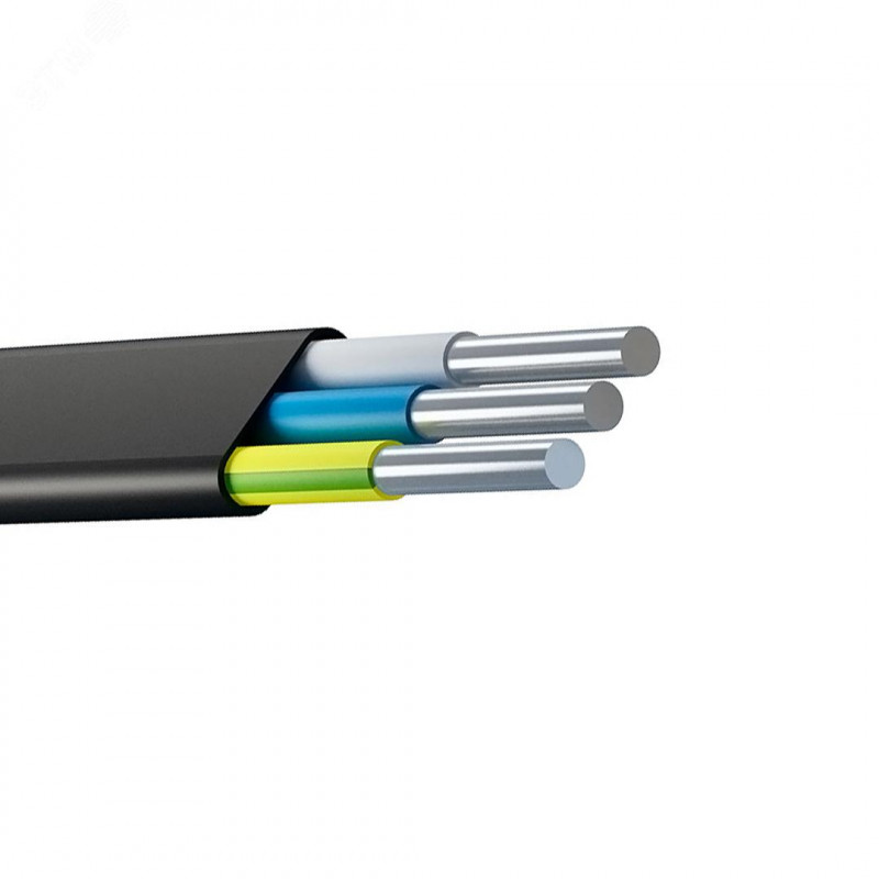 Кабель силовой АВВГ-П 3х4ок-0,66(N,PE)