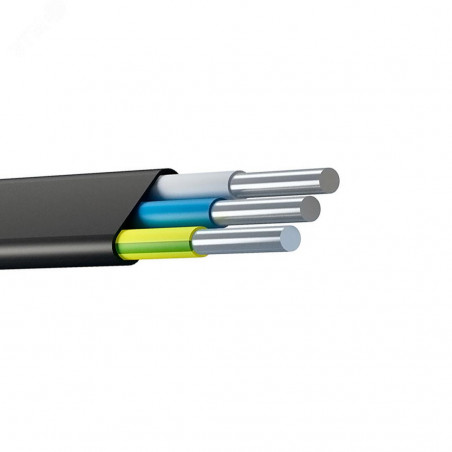 Кабель силовой АВВГ-П 3х4ок-0,66(N,PE)