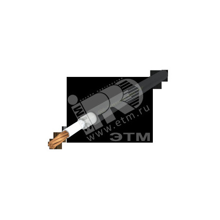 Кабель силовой ППГнг(А)-HF 1х120мк -1 многопроволочный белый (барабан)