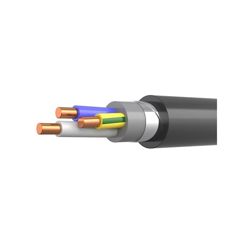 Кабель силовой ВБШвнг(А) 3х10,0 ок (N,PE)-0,66