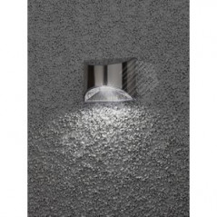 Фасадная подсветка Хром, на солнечной батарее, 4LED, 7lm ERAFS024-38