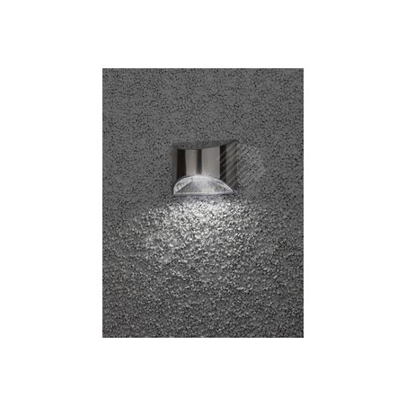 Фасадная подсветка Хром, на солнечной батарее, 4LED, 7lm ERAFS024-38