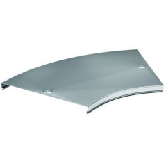 Крышка на угол CPO 45 горизонтальный 45° осн.200, горячеоцинкованная в комплекте с метизами и пластинами PTCE