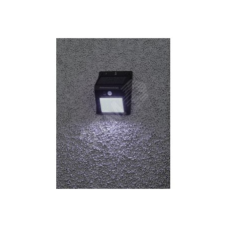 Фасадный светильник с датчиком движения, на солнечной батарее, 20LED, 60 Лм ERAFS064-04