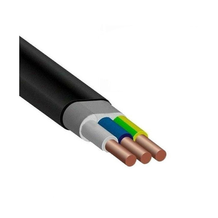 Кабель силовой ВВГ-Пнг(А)-LS 3х4ок(N,РЕ)-0,660  100м