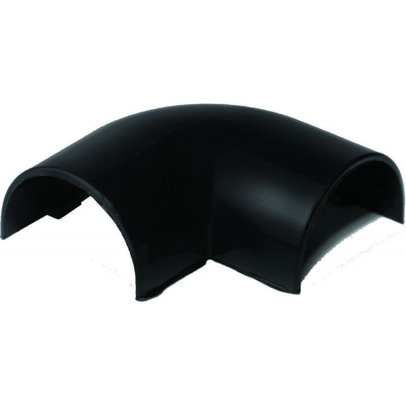 Угол плоский для кабель-канала 30х13 Антрацит MultiSet