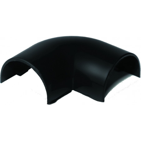 Угол плоский для кабель-канала 30х13 Антрацит MultiSet