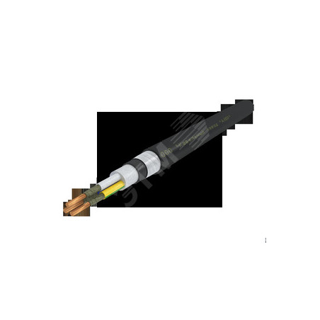 Кабель силовой ВБШвнг(А)-FRLS 3х6.0 ок(N.РЕ)-0.66 Ч. бар