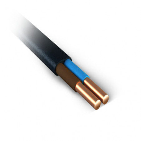 Кабель силовой ВВГ-Пнг(А)-LS-ХЛ 2х10ок-1