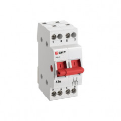 Трехпозиционный переключатель ТПС-63 2P 63А PROxima