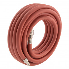 Шланг пневматический резиновый, 10x16мм, 24 бар, армированный, быстросъем, 10м