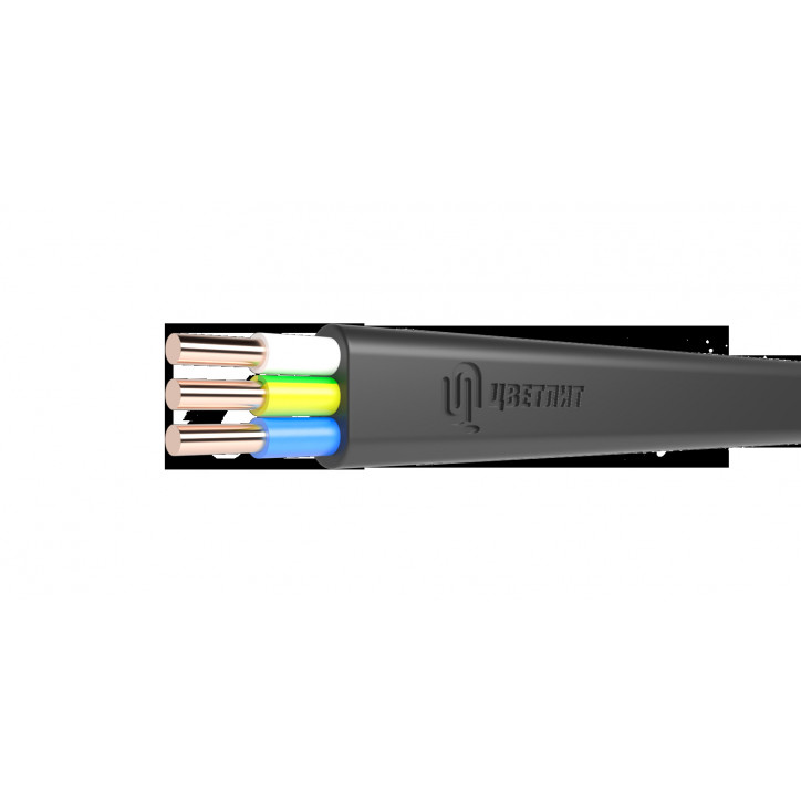 Кабель силовой ВВГ-Пнг(А) 3х6ок(N,PE)-0,66