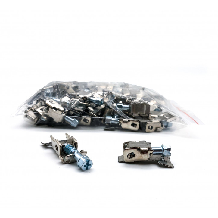 Замок 12мм для ленты хомута нержавеющая сталь