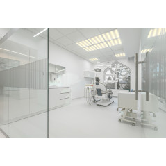 LIGHTING PRO Светильник светодиодный ДВО 1201 30Вт 3000К IP54 595х595мм опал IEK