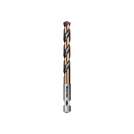 Сверло по металлу для винтовёртов и шуруповертов IMPACT READY, НЕХ-1/4", d 6.5 х 107 мм