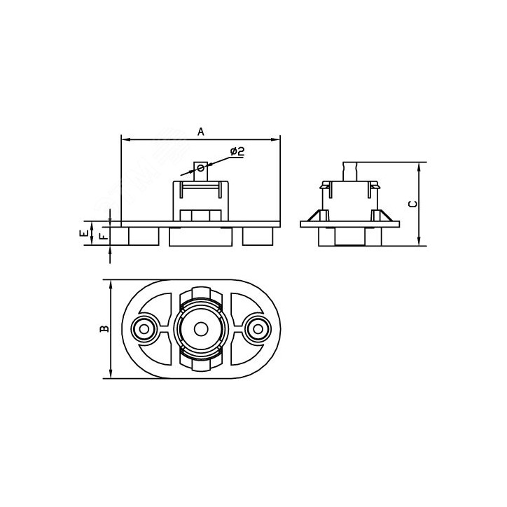 Втулка концевая для заливки в бетон диаметр 20мм и 32мм Втулка концевая для заливки в бетон диаметр 20мм и 32мм