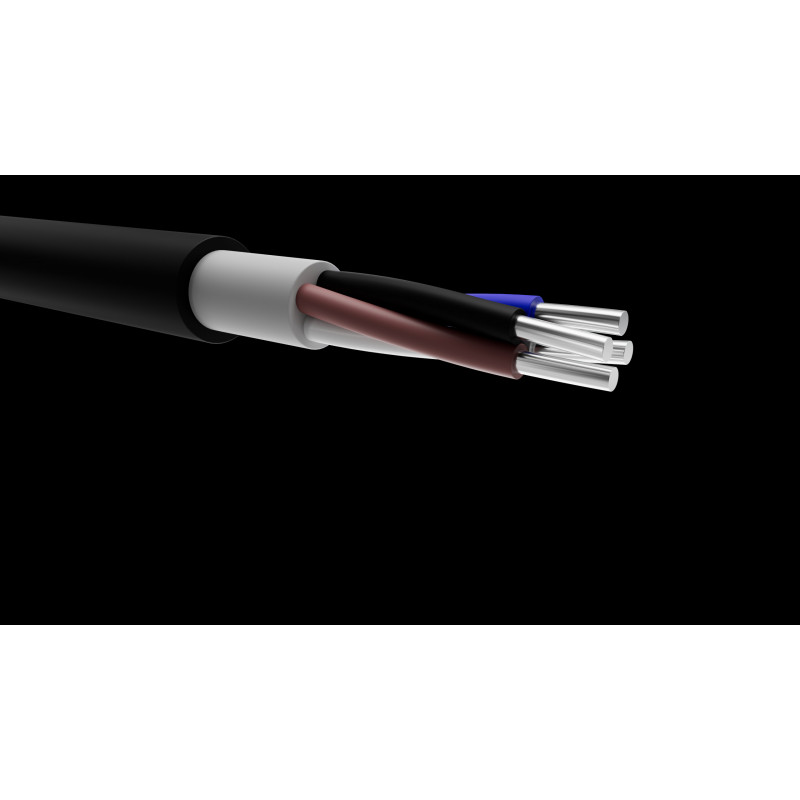 Кабель силовой АВВГнг(А)-LS 4х10ок-0,66(N)