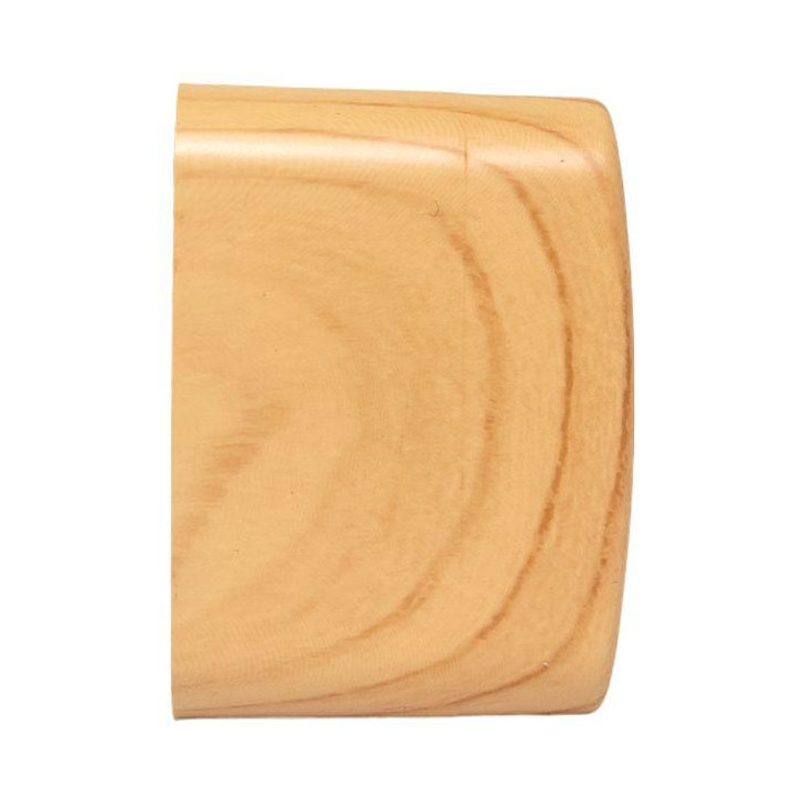 Розетка 2-местная ОП Минск 16А с заземлением светлое дерево Розетка 2-местная ОП Минск 16А с заземлением светлое дерево