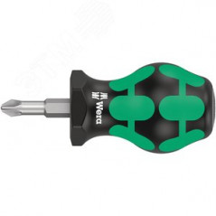 Отвертка короткая 355 PZ Stubby PZ 2X25 мм