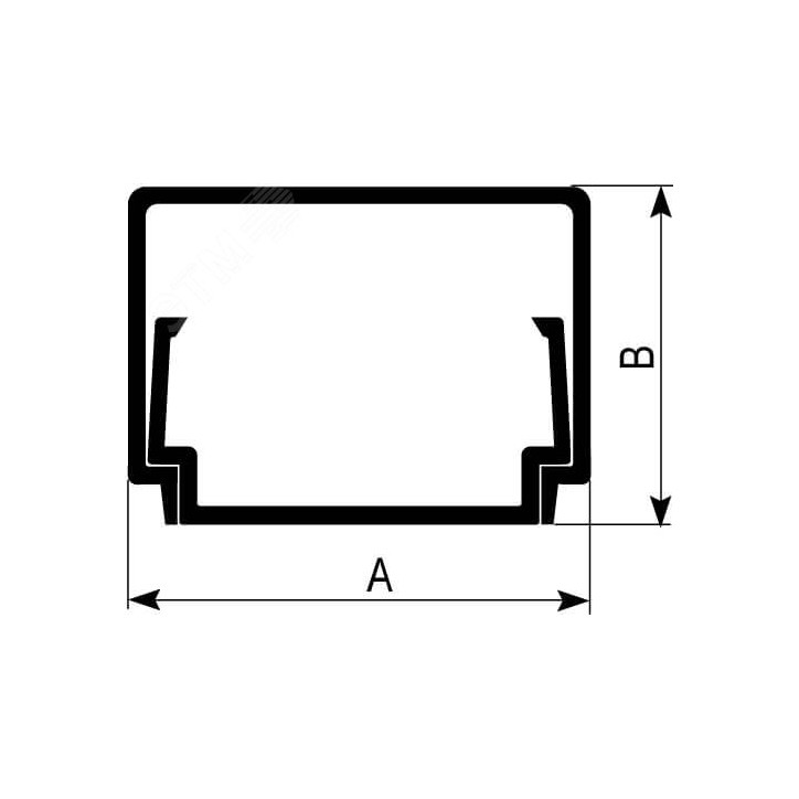 Короб 90х60х2000 для кондиционера основание и крышка ANGARA