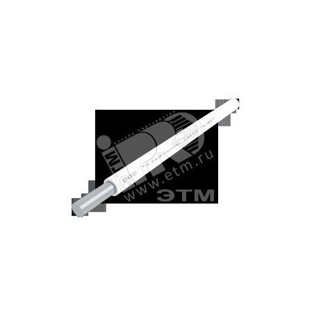 Провод силовой ПАВ 1х10 белый (барабан)