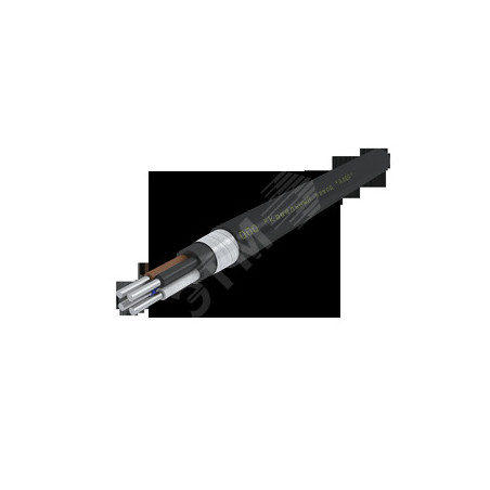 Кабель силовой АВБШвнг(А)-LS 4х10.0 ок(РЕ)-0.66 Ч. бар (ВНИИКП)