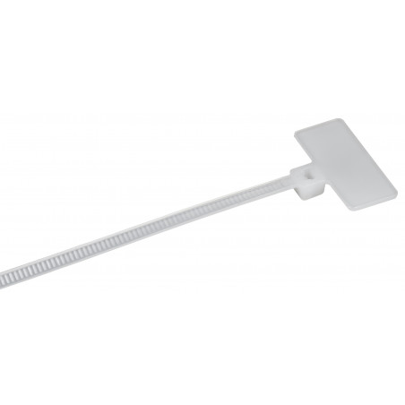 Хомут P6.6 маркерный белый 2,5х200мм IEK