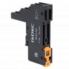 Колодка с винтовыми клеммами для реле на 1 группу: IR-24DC/230AC-1CO