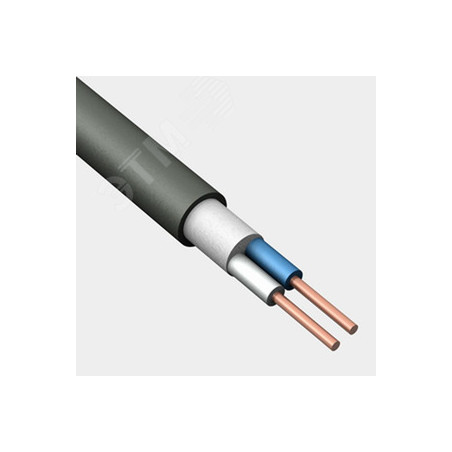 Кабель силовой ППГнг(А)-HF 2х1,5 (N) -1 (бухта 100м)