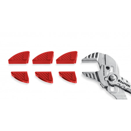 Накладки на губки, сменные, защитные для клещей Vise-Wrench, 300 мм, набор из 3-х пар