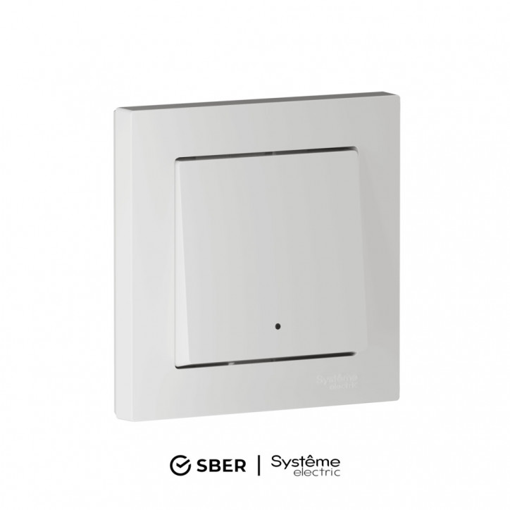 ATLASDESIGN SMART 1-кл. ВЫКЛЮЧАТЕЛЬ с подсв., Zigbee, сх.1, L+N, 10А, мех., БЕЛЫЙ ATLASDESIGN SMART 1-кл. ВЫКЛЮЧАТЕЛЬ с подсв., Zigbee, сх.1, L+N, 10А, мех., БЕЛЫЙ