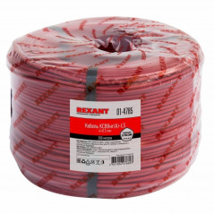 Кабель сигнальный КСВВнг(А)-LS 4х0,5 мм, 200м, REXANT