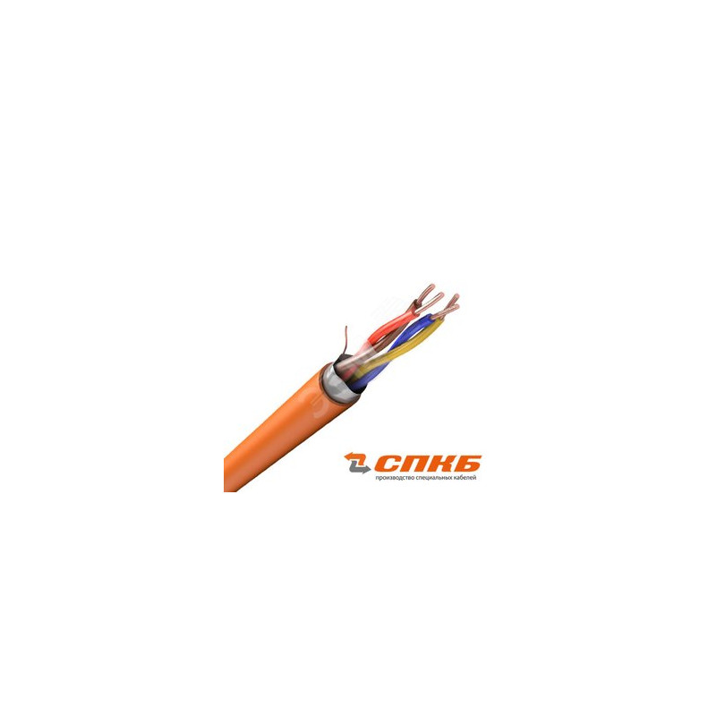 Кабель ТЕХНОКСБнг(А)-FRLS 2х2х0.64 оранжевый