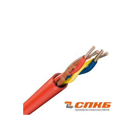 Кабель КПСТТнг(А)-HF 2х2х0.75 красный