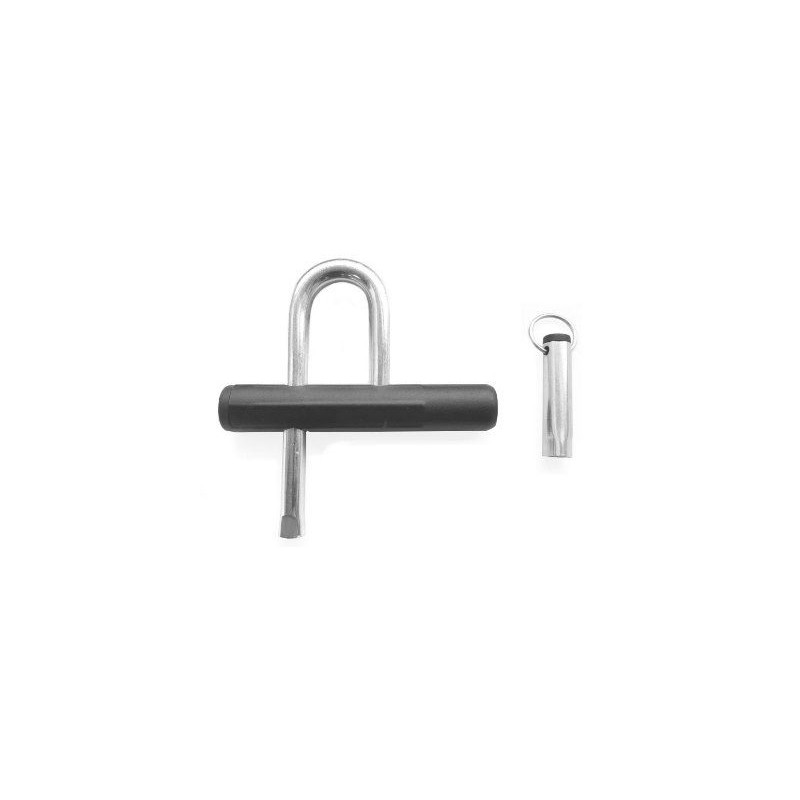 Замок навесной С-Пб ЗНВ 1-10 d-10 мм, 1 ключ одна секретность (50)