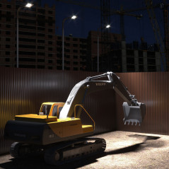 Прожектор светодиодный ДО 100 Вт 8500 лм 6500К AC 220В IP65 206х240х31мм Elementary PROMO G2 Gauss