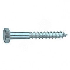 Шуруп DIN571 6х50 сантехнический, шестигранная головка (3000шт)
